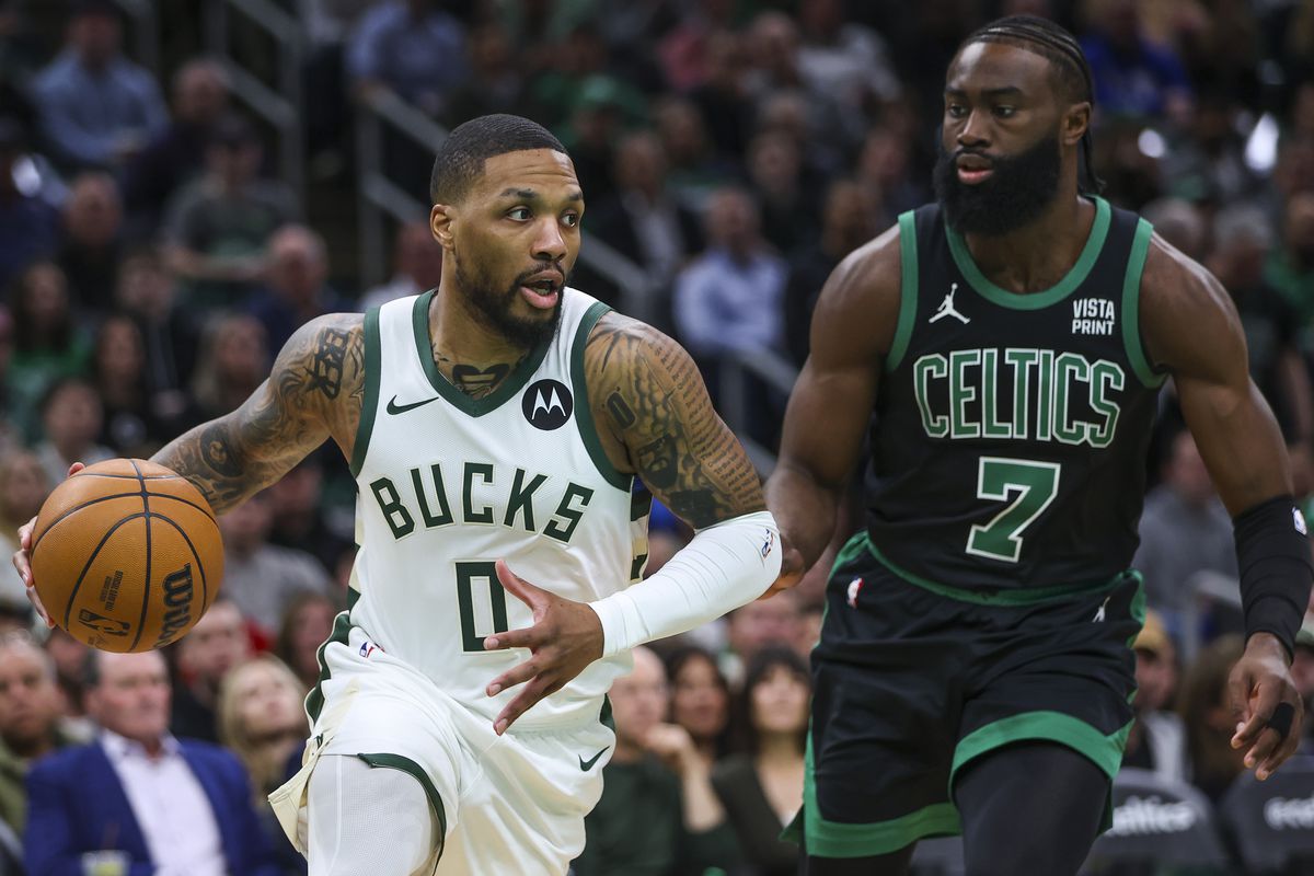 Jaylen Brown’s defense on Damian Lillard displays ‘powerful’ Celtics leadership