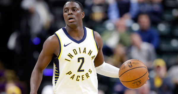 Darren Collison Attends Lakers-Rockets Game As Guest Of Jeanie Buss